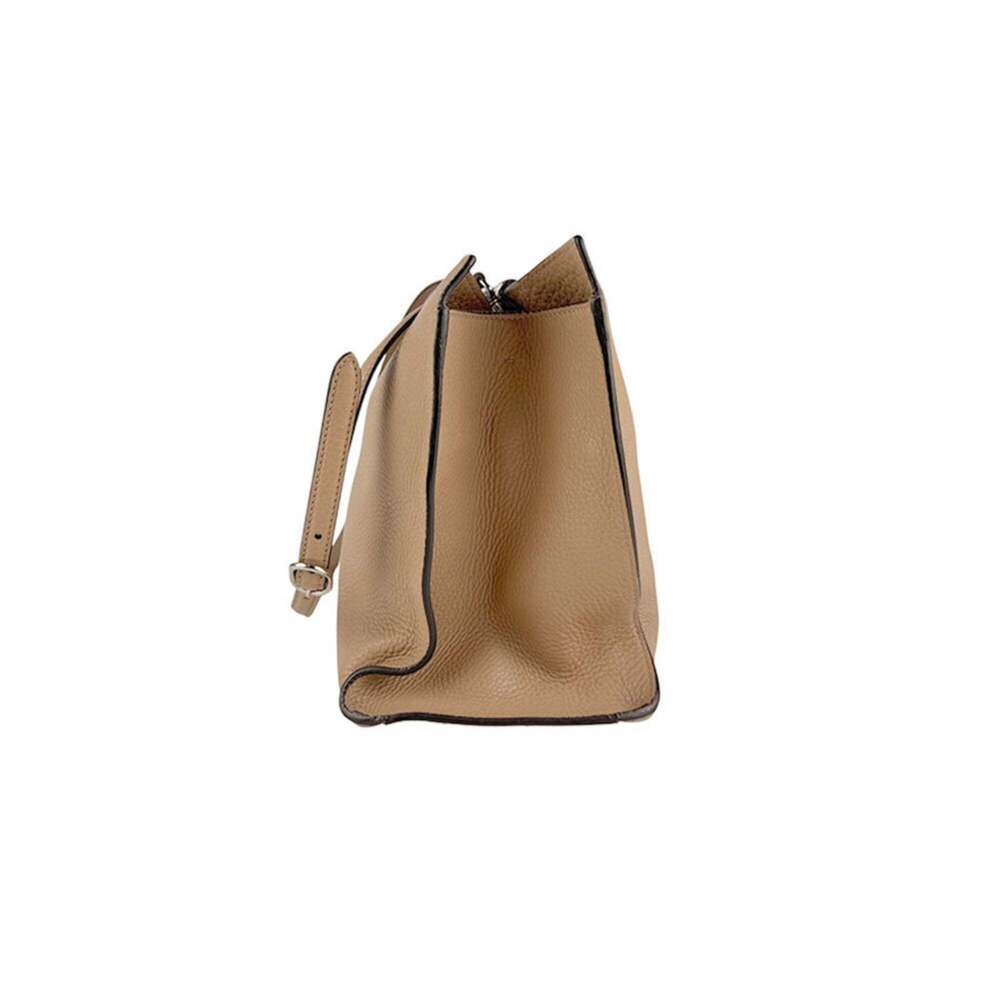 GUCCI Authentic Cream Leather Shoulder Bag - Picture 2 of 5